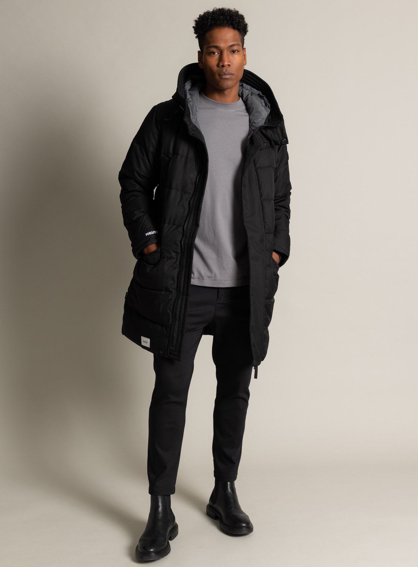 khujo TAWAI - Abrigo de invierno - schwarz/negro - Zalando.es