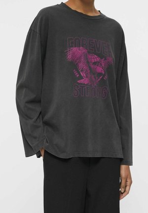 T-shirt à manches longues - black