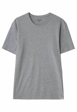Frank Dandy BAMBOO TEE  - T-Shirt basic - grey melange