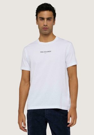 REGULAR FIT CON STAMPA - Print T-shirt - white siracusa