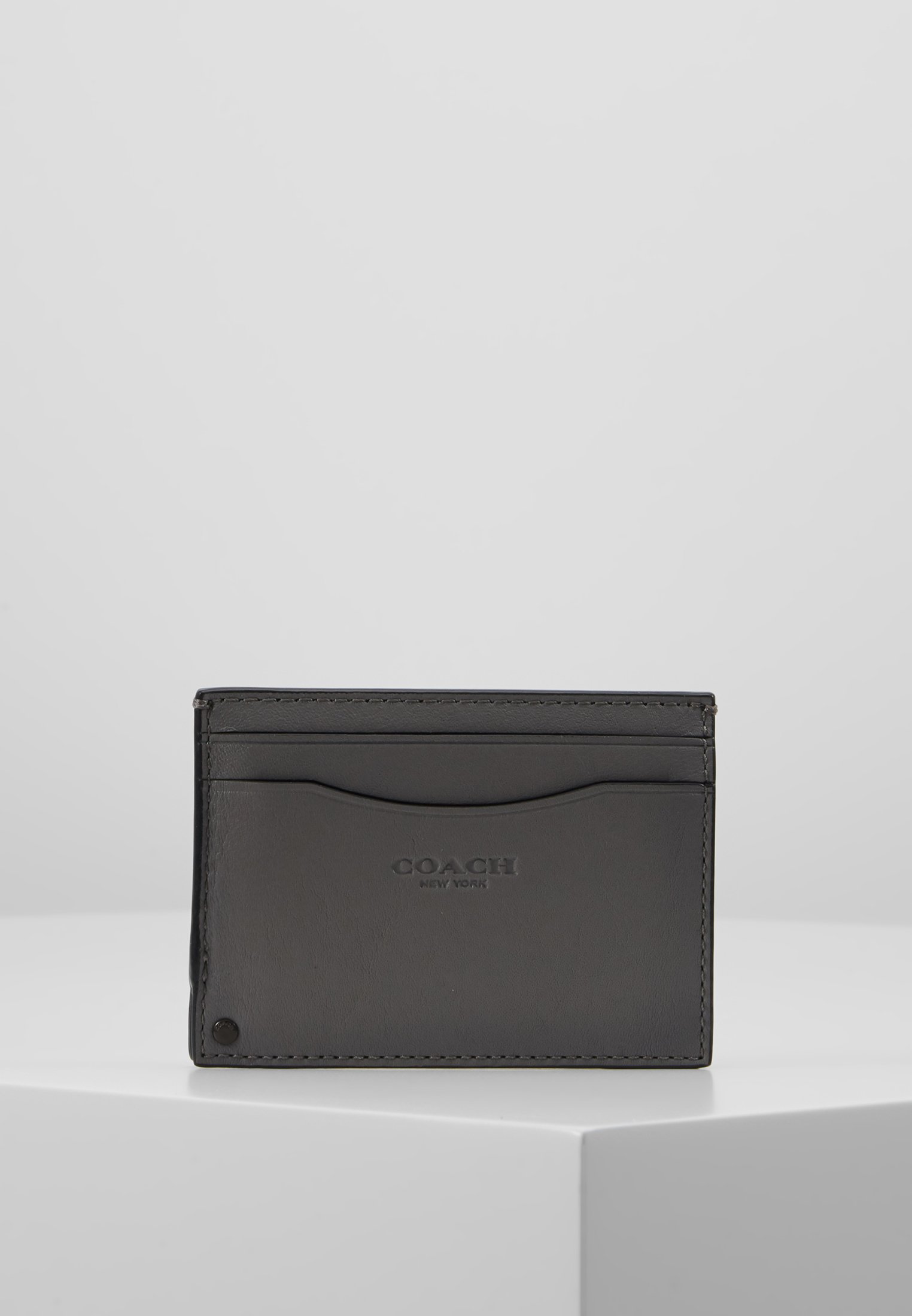 coach swivel card case