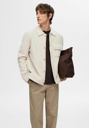 SLHNEALY - Summer jacket - oatmeal