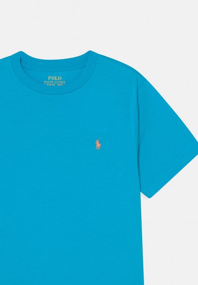 Polo Ralph Lauren COTTON JERSEY CREWNECK TEE 7-14Y - T-shirt básica - cove blue