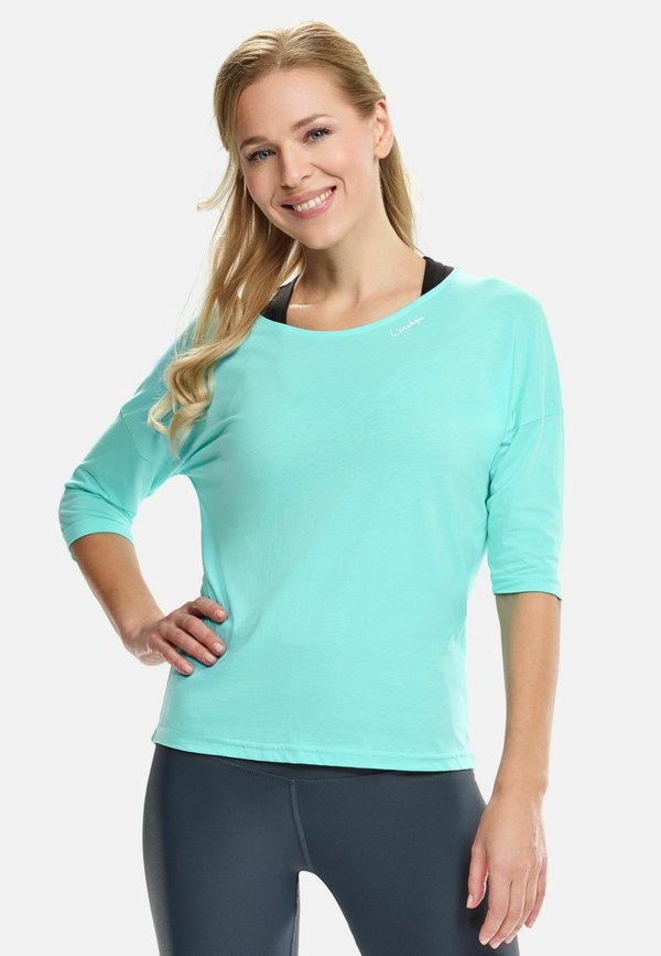 ULTRA LEICHTES - 3/4-ARM - Langarmshirt - mint