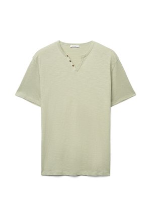 Calliope, T-SHIRT TINTA UNITA - T-shirt basic - salvia