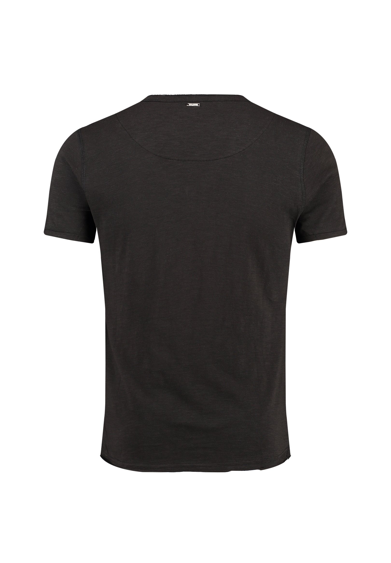 Key Largo Uomo – T-Shirt Semplice In Cotone Con Scollo A V, Colore Soda
