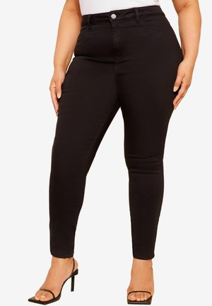 Friends Like These HIGH WAISTED - Džínsy skinny fit - black