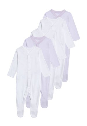 5PK - Strampler - lilac mix