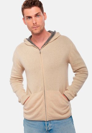 CARSON - Cardigan - marmotte chiné   natural beige