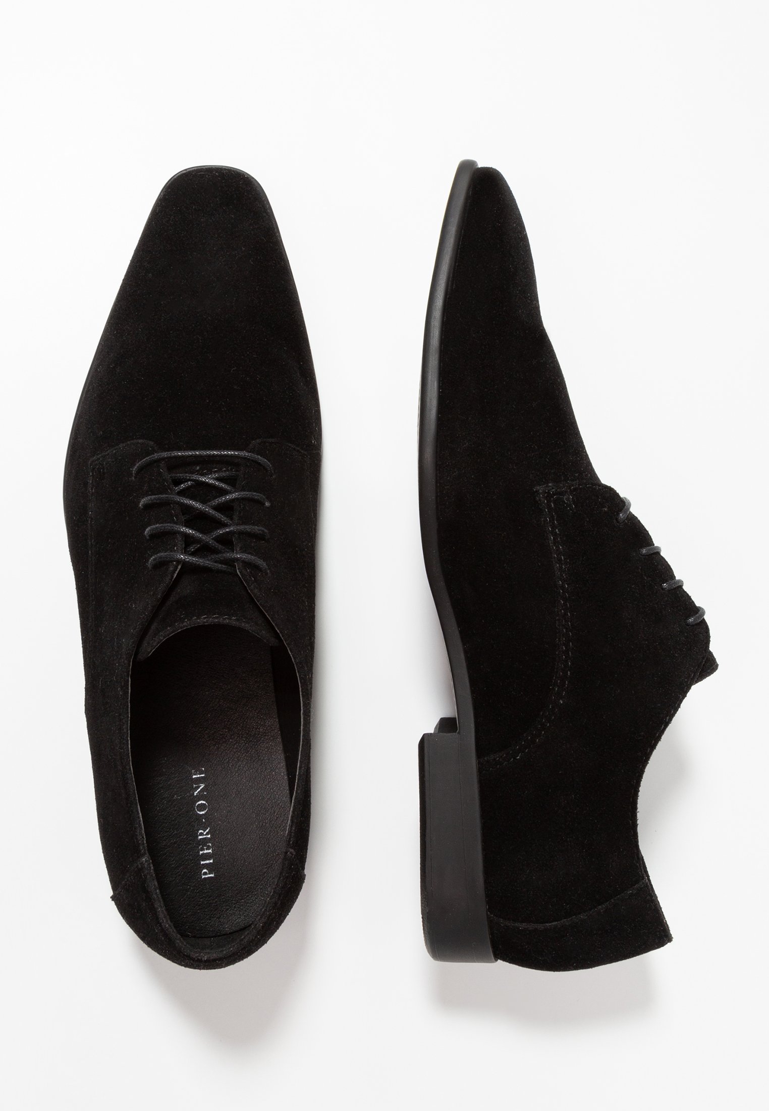 Pier One Pensko med snøring black Zalando.no Pier One Pensko med snøring black Zalando.no