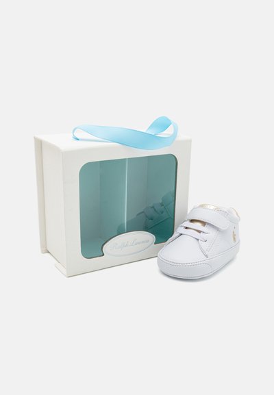 Polo Ralph Lauren THERON UNISEX - Δώρα για μωρά - white/gold