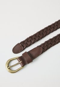 ONLY ONLHANNA BRAIDED BELT - Pīta josta - chocolate martini