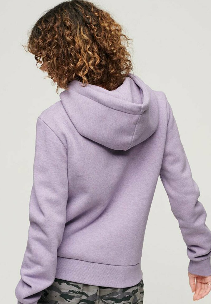 Superdry Co VINTAGE LOGO Hoodie pale lilac marl/purple