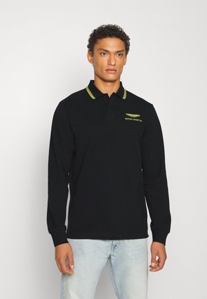 TIPPED - Polo shirt - black