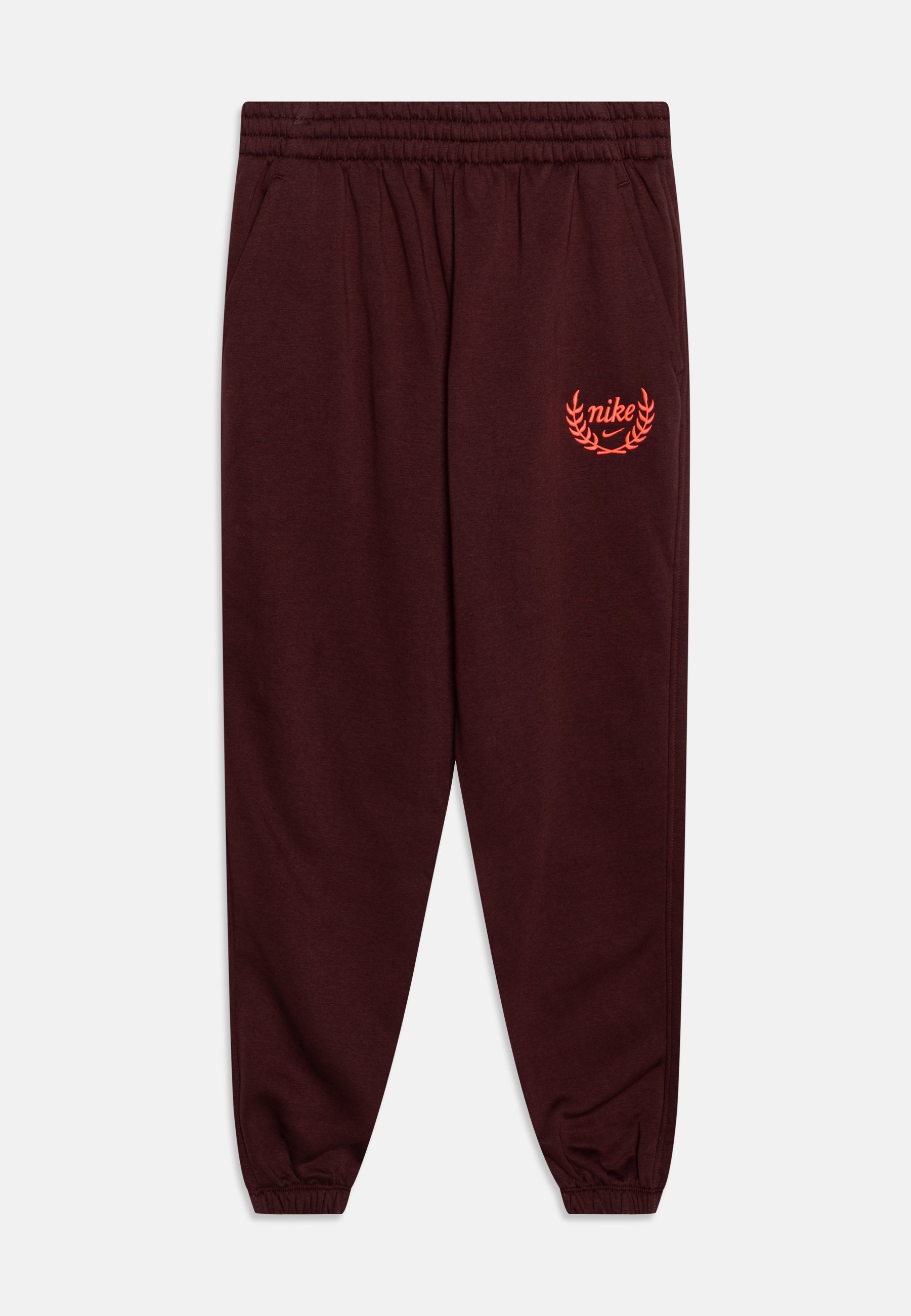 Nike Sportswear CLUB STAR Tracksuit bottoms burgundy crush/hot