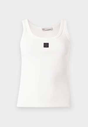 SCOOP TANK - Tops - snow white