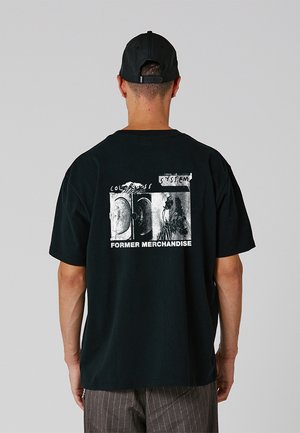 Former FLOURISH CRUX - T-shirt imprimé - black