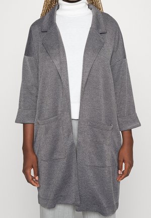 Abrigo corto - mottled dark grey