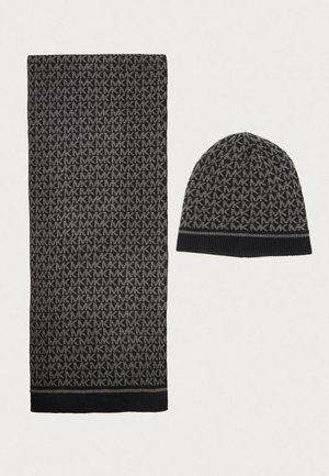 SMALLEST BEANIE SCARF BOX SET - Écharpe - black/derby