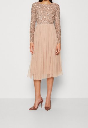 Vestito elegante - taupe