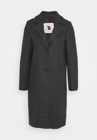 s.Oliver Abrigo clásico - mottled dark grey