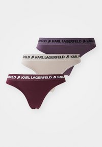 LOGO (PACK OF 3) - Chilot tanga - windsorwine/etherea/violet