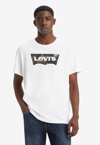 Levi's® - HOUSEMARK GRAPHIC - Marškinėliai su spaudiniu - bw logo dress blues Miniatiūros vaizdas 1