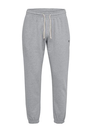 Hummel REGULAR BEE - Pantalones deportivos - grey melange