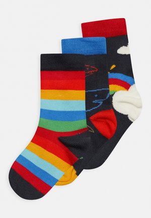 ROCK MY 3 PACK - Socks - rainbow sharks