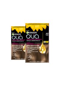 Garnier - GARNIER TINTA CAPELLI OLIA COLORAZIONE PERMANENTE SENZA AMMONIACA COPRE IL 100% DEI CAPELLI BIANCHI CON OLI DI FIORI DI ORIGINE NATURALE - 2 PACK - Tinte capelli - castano chiaro Immagine in miniatura 1