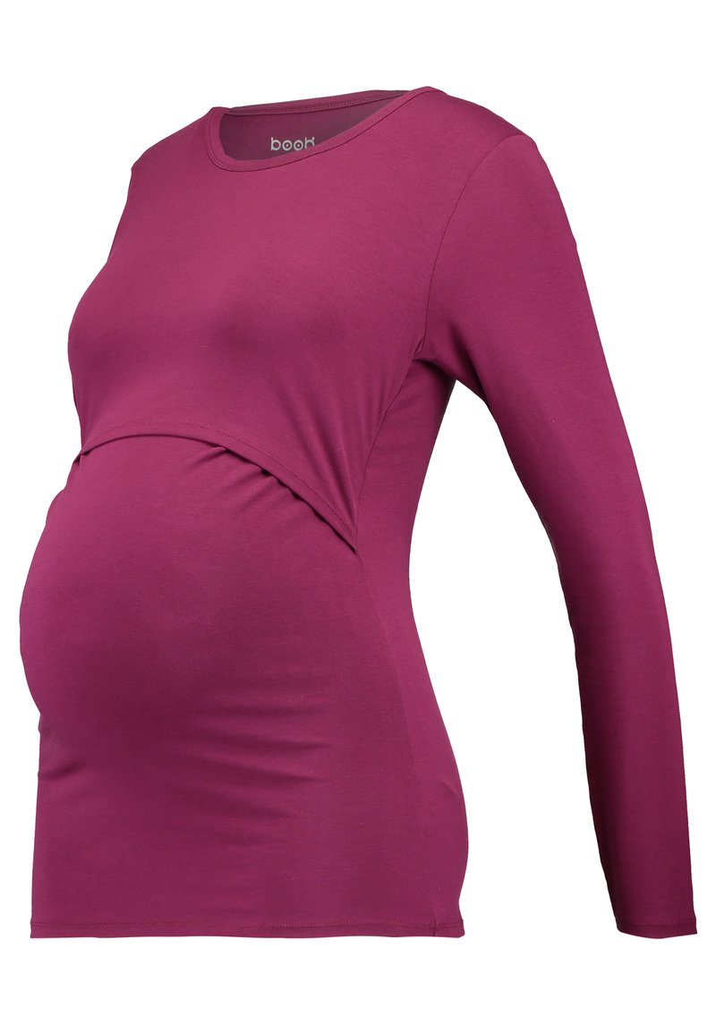 Boob Longsleeve donkerpaars