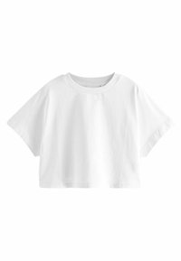 Next - BOXY - REGULAR FIT - T-shirt basic - white Miniatuurafbeelding 1