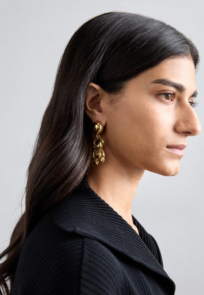 MOSCHINO ARCHIVE TEDDY BEAR EARRING - Fülbevalók - color oro lucido