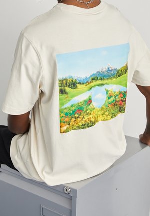 T-Shirt print - off-white