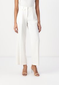 Malina - YANA TAILORED WIDE PANTS - Trousers - white Thumbnail Image 1