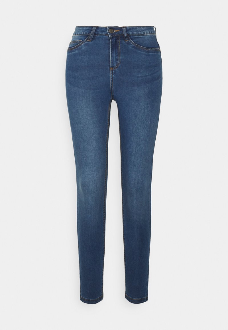 Noisy May Petite Jeans Skinny Fit donkerblauw denim Noisy May Petite Jeans Skinny Fit donkerblauw denim