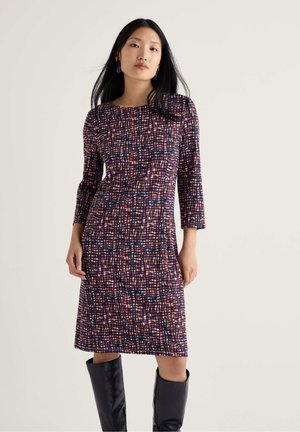 CORNISH OAK - Rochie din jerseu - purple - inky weave beetroot