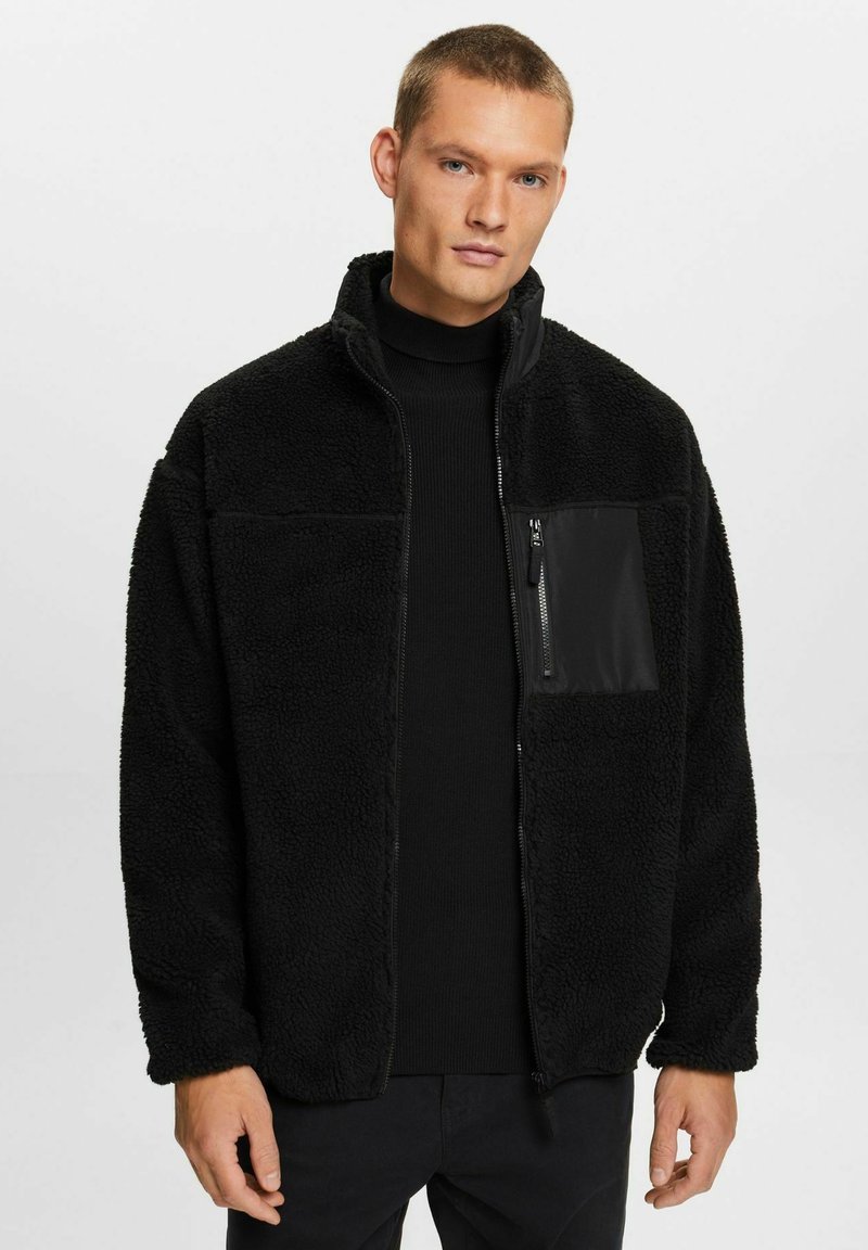 Esprit Fleece jacket black Zalando.ie