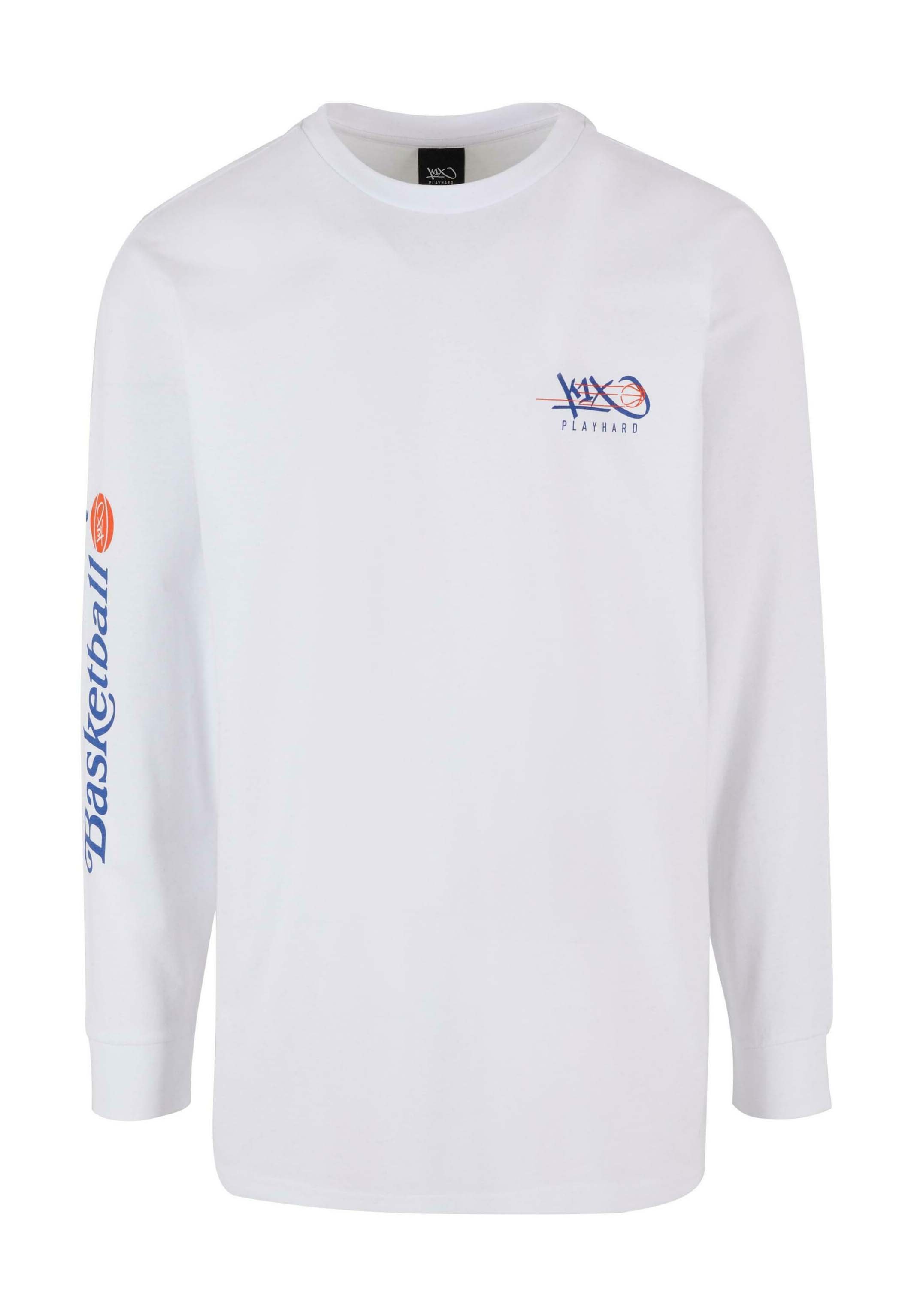 K1X player logo Tシャツ K1X LOGO - Long sleeved top - white - Zalando