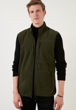 11 Project PRPietto Teddy Vest Gilet Senza Maniche - Giubbotto Blouson Con Cerniera, Colletto Coreano, 100% Poliestere - 2