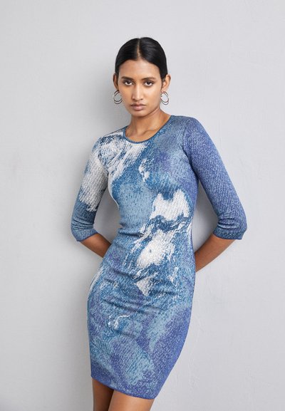 Roberto Cavalli Robe fourreau - denim