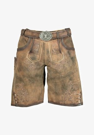 Krüger Dirndl TRACHTEN MIT GÜRTEL - Lederhose - korn