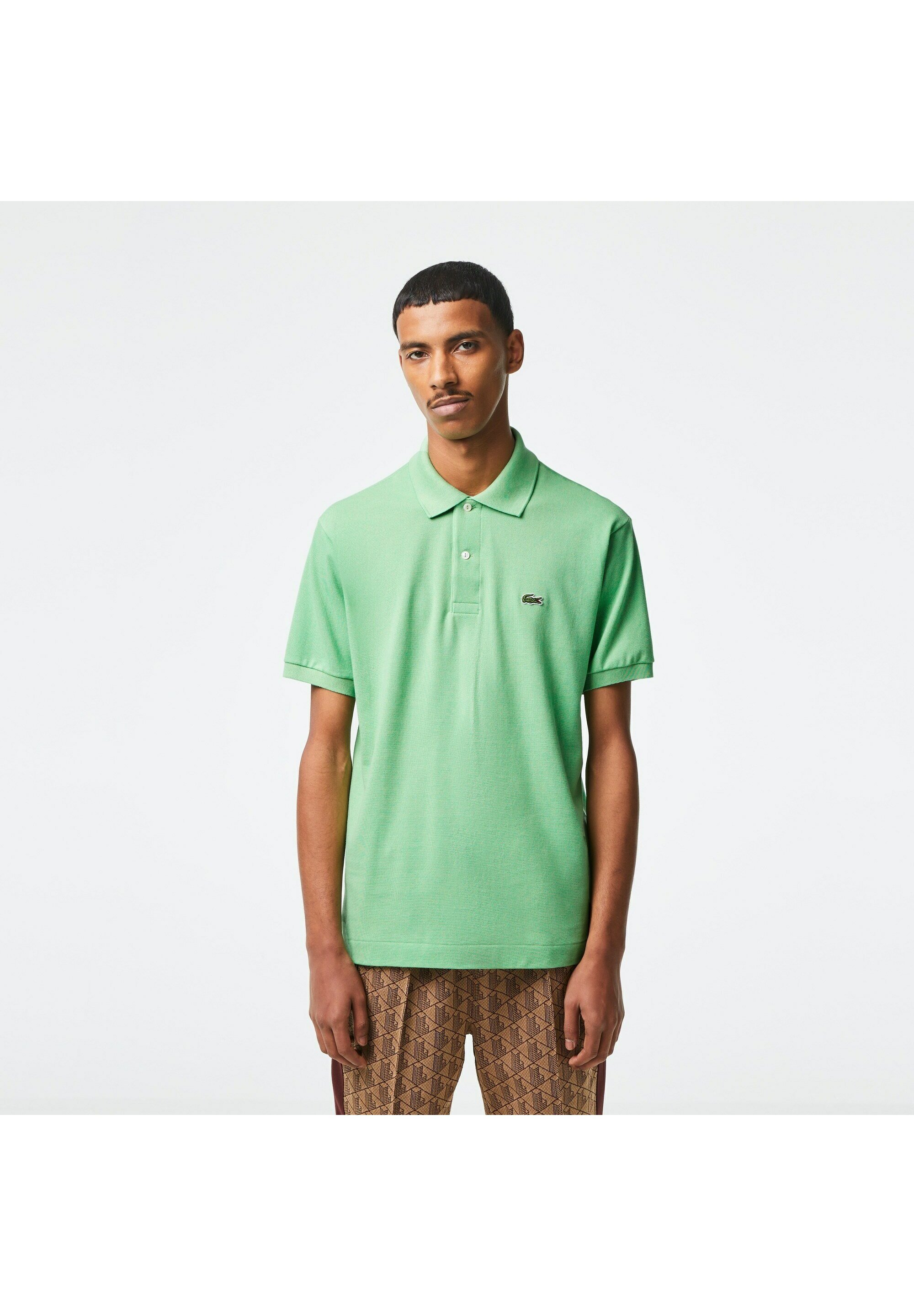 Shorts Lacoste T Shirt Vert Lacoste Polo Shirt Vert/mottled Light - Main Image