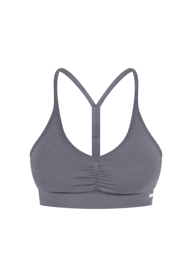 Smilodox Sport-bh met light support antraciet Smilodox Sport-bh met light support antraciet