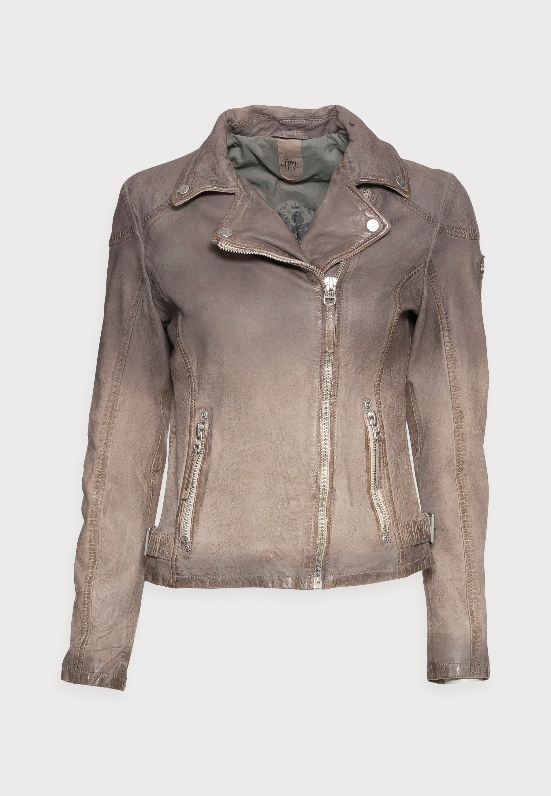 Gipsy GWKANDY LAMOV - Leather jacket 