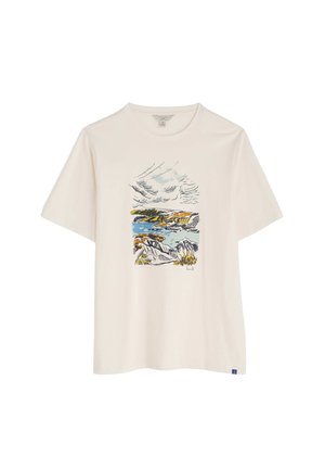 MIDWATCH  - T-shirt con stampa - white  broughton bay chalk