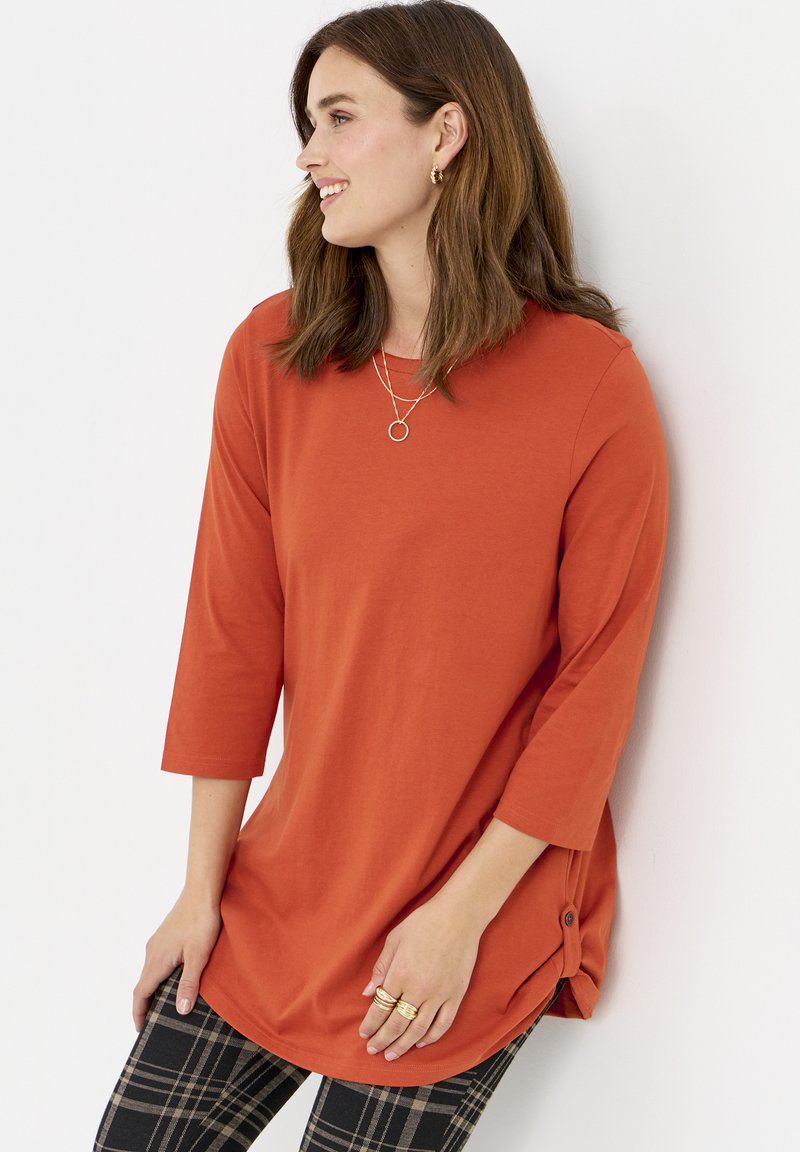 Cellbes of Sweden 2 PACK WITH 3/4 SLEEVE - Longsleeve - rust black