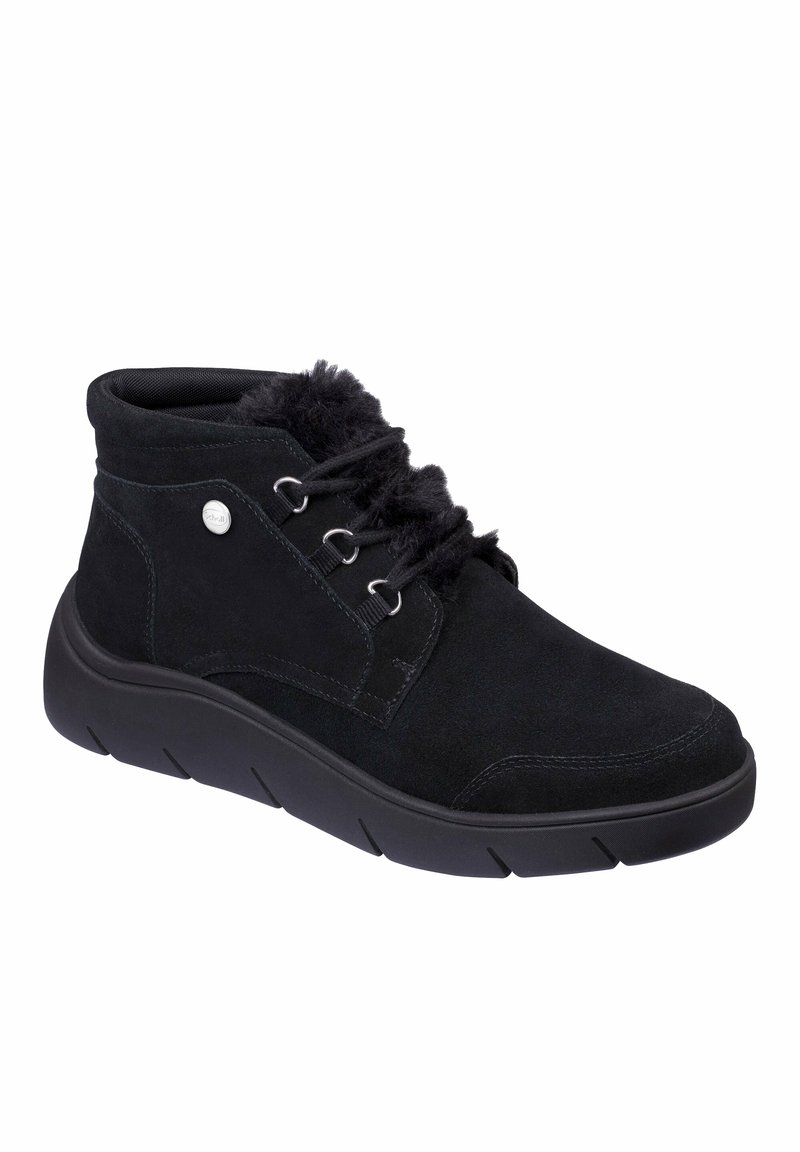Damen Ankle Boots | Scholl LA THUILE Plateaustiefelette schwarz - GV22780 Damen Ankle Boots | Scholl LA THUILE Plateaustiefelette schwarz - GV22780