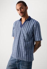 Scotch & Soda PRINTED RELAXED FIT - Poloshirts - faded denim
