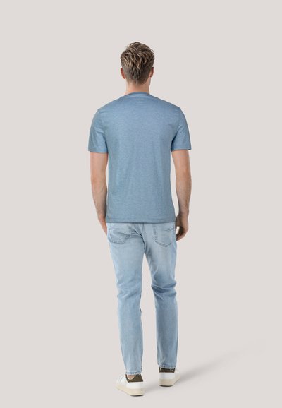 Polo Ralph Lauren CUSTOM SLIM FIT JERSEY CREWNECK T-SHIRT - T-shirt basic - aqua